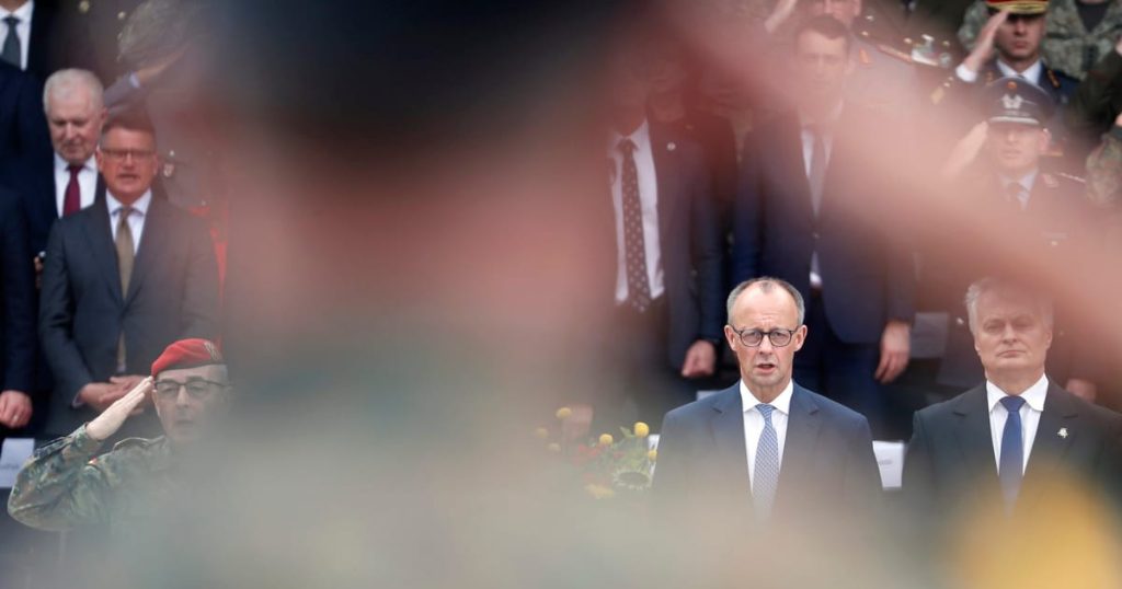 Merz soulève des limites de portée sur les armes ukrainiennes pour atteindre des cibles en Russie