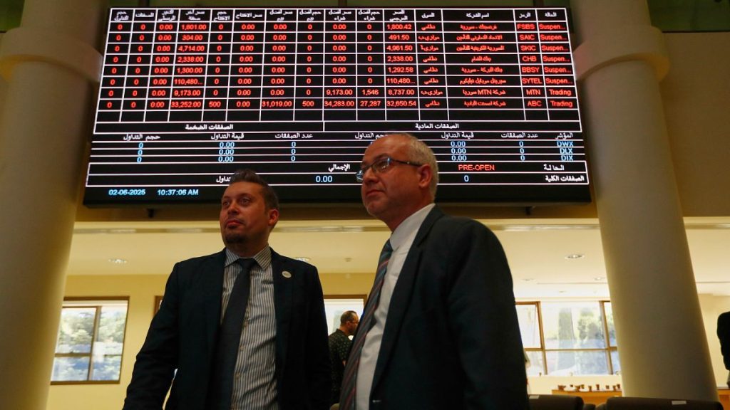 La Bourse de la Syrie rouvre après une fermeture de six mois à l'ampleur de l'éviction Al-Assad