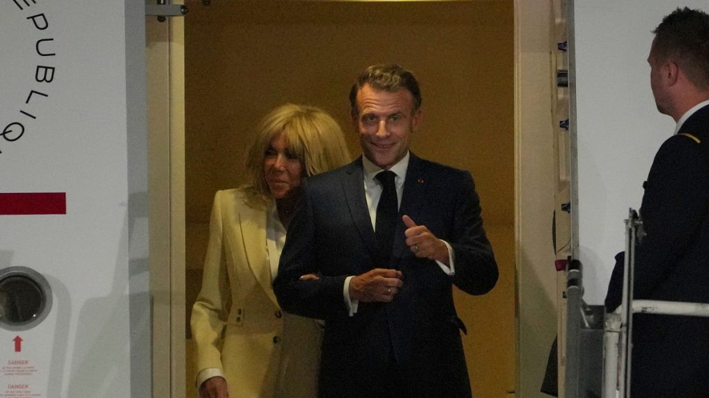 Le président français Emmanuel Macron a accueilli à Monaco pour une visite historique de l'État