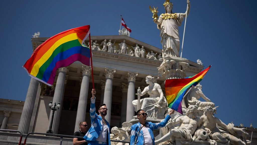 LGBT + Pride Parades tenus dans plusieurs des capitales européennes