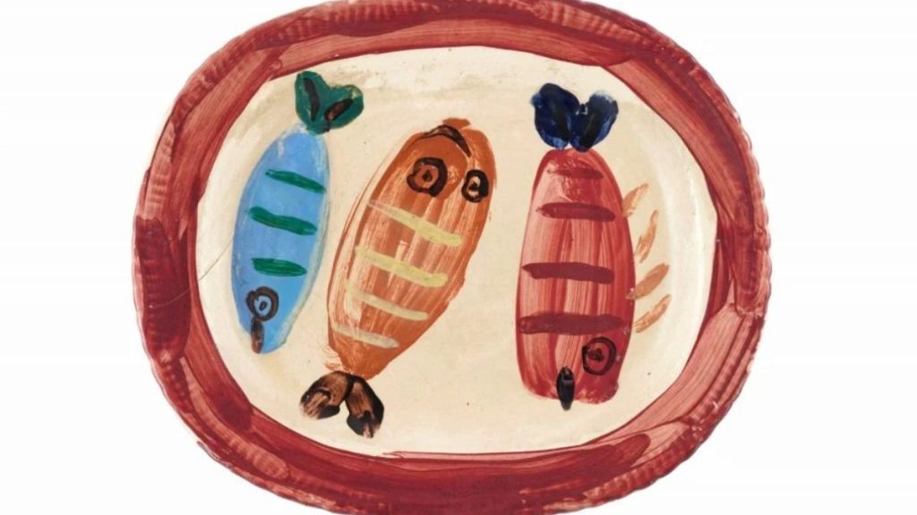 La céramique Picasso jamais vue auparavant dépasse les attentes aux enchères à Genève