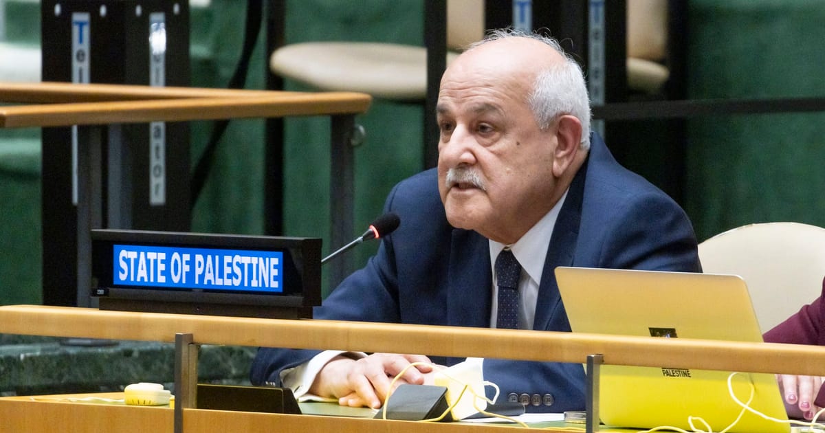 Conférence majeure à deux États de la solution qui devrait être reportée après les frappes israéliennes sur l'Iran