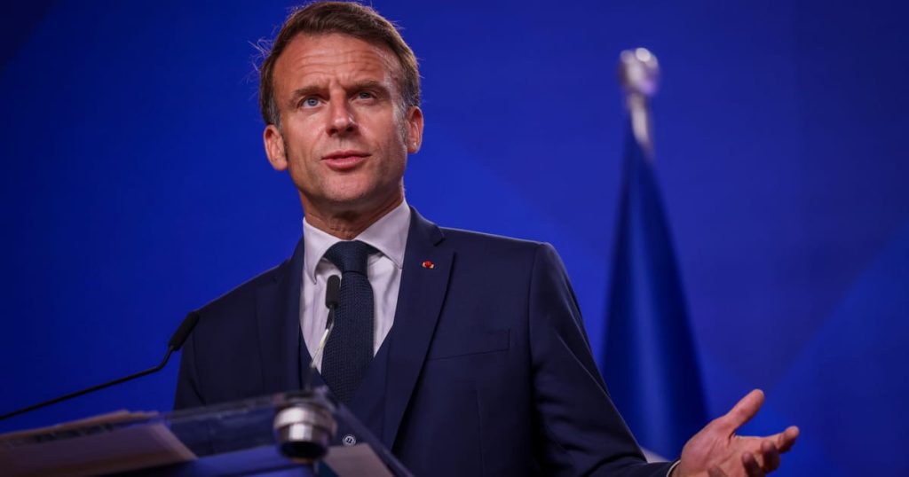 La France pousse le délai climatique, en péril de l'UE Paris Accord Ambitions