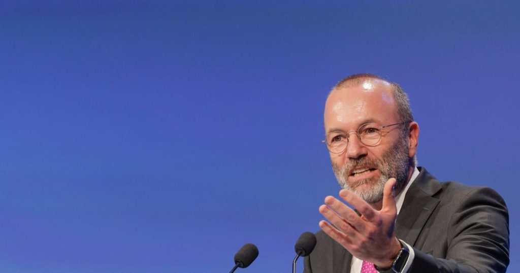 Le conservateur de l'UE Weber attaque européen à gauche sur Greenwashing Clash