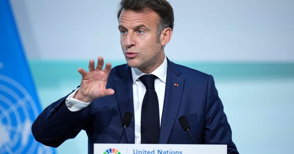 Macron affirme qu'il a gagné dans le combat pour sauver les océans - mais il y a du travail à faire