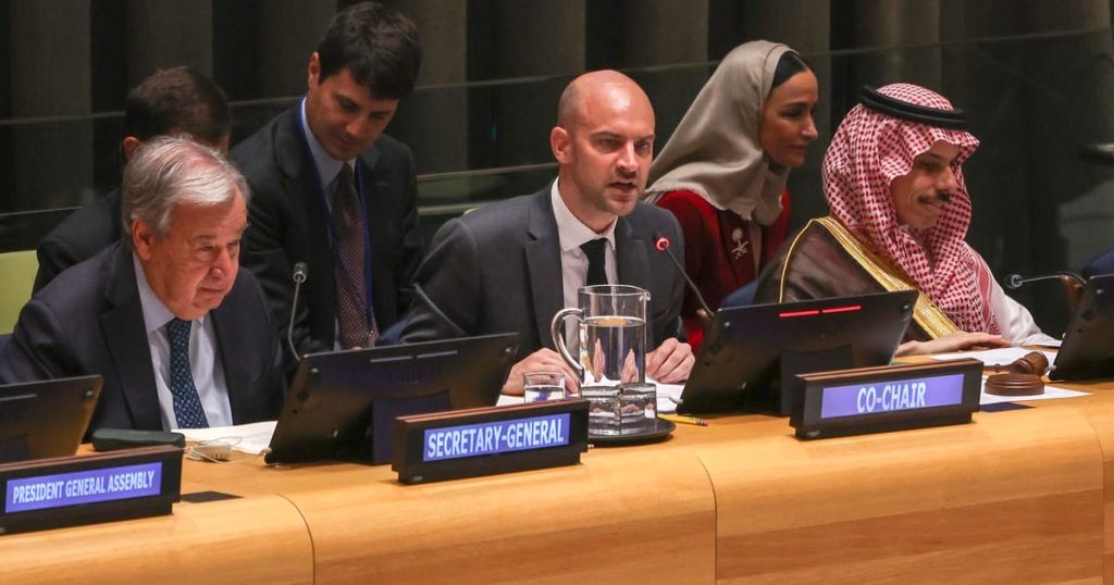 La France exhorte une reconnaissance plus large de l'État palestinien