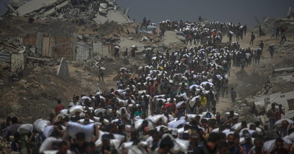 La Grande-Bretagne `` Revolted '' par Gaza Hunger, Starmer dit à Trump