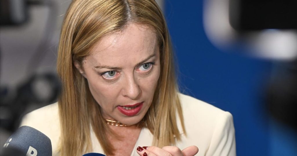 La reconnaissance précoce de la Palestine pourrait être «contre-productive», dit Meloni