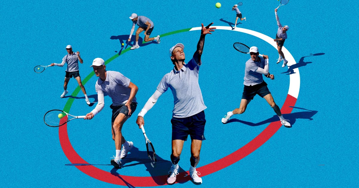 Une superstar de tennis guérit les vieilles blessures italiennes