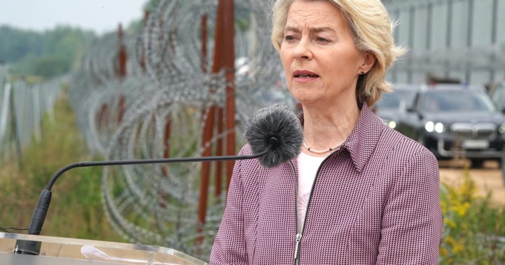 `` Poutine est un prédateur '', explique von der Leyen