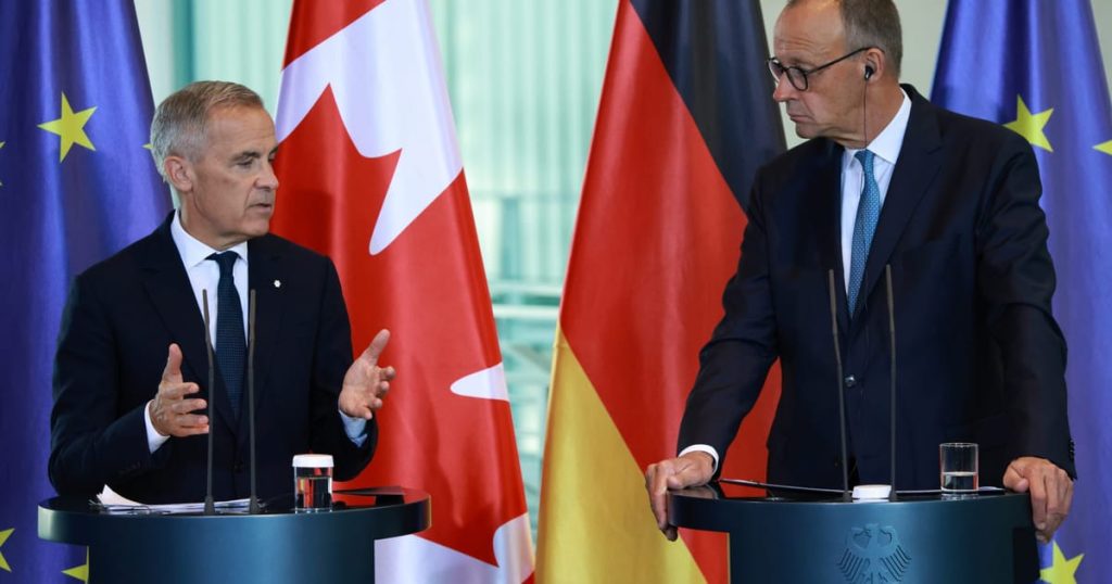 L'Allemagne et le Canada annoncent des liens plus profonds sur les minéraux critiques, la défense