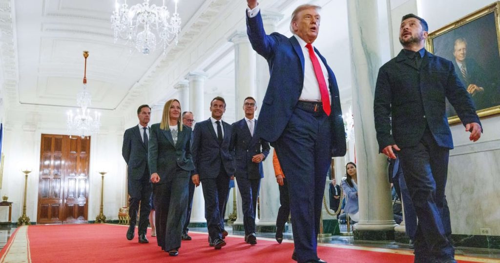 L'alliance transatlantique tient alors que Trump se réchauffe aux garanties de sécurité pour Kyiv