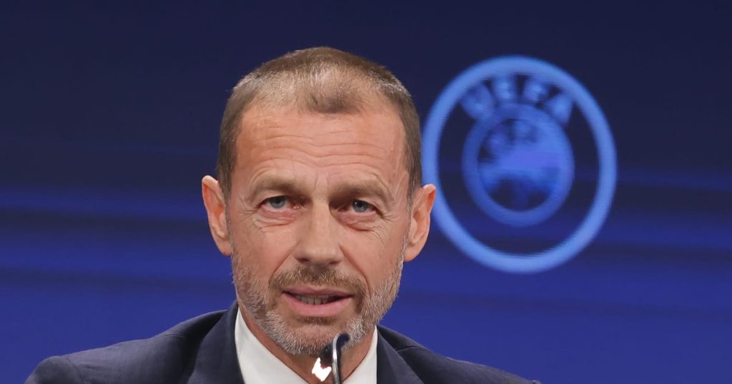 Le président de l'UEFA s'oppose aux plans pour les matchs de football européens dans les pays étrangers