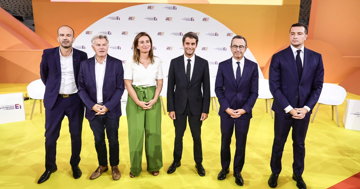 Les espoirs présidentiels français font exploser PM, puis se retournent les uns les autres dans le débat précoce