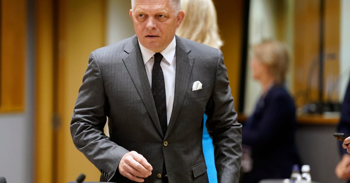 Slovaquie Fico Parrots Kremlin dans Remarques sur Poutine-Trump Summit