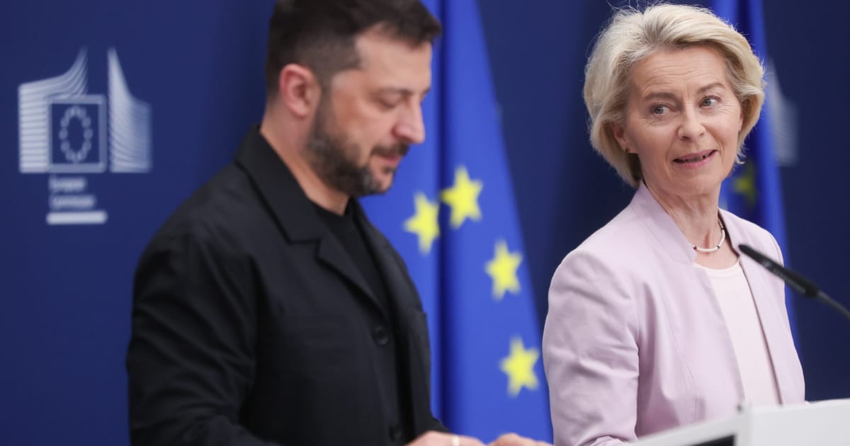 Von der Leyen voit le 19e paquet de sanctions contre la Russie début septembre