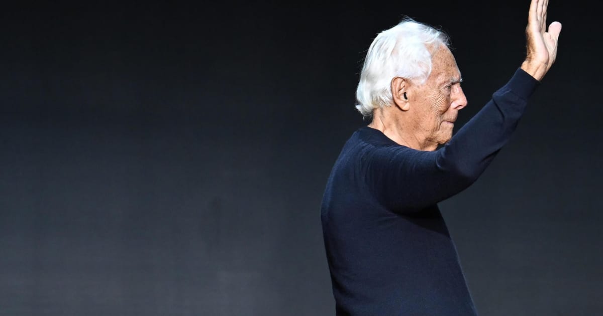 Meloni Got Balls et The Daddy de Draghi: la sagesse politique de Giorgio Armani