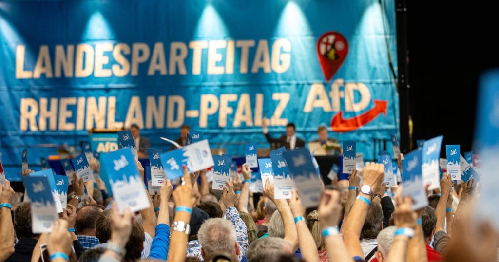 L'extrême droite s'approvisionne dans l'ouest de l'Allemagne de l'ouest