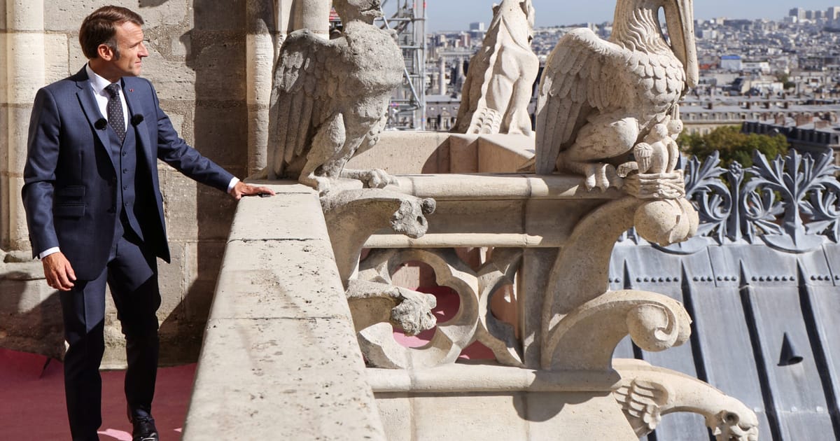 Macron veut une grande victoire diplomatique sur l'État palestinien. Mais l'Europe est divisée.