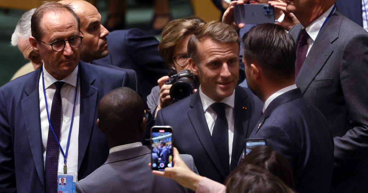 Macron défie Trump, ravive Ghost of Gulslism avec la poussée de l'État palestinien