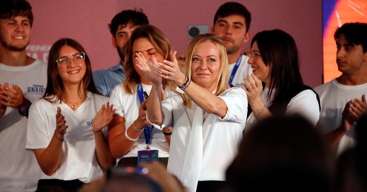 Comment le meloni italien fait le plein à droite pour la génération Z