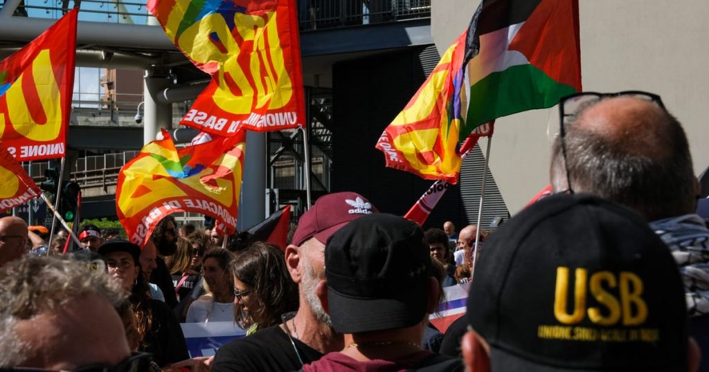 Les dockers de toute l'Europe se réunissent pour planifier la compression du commerce sur Israël