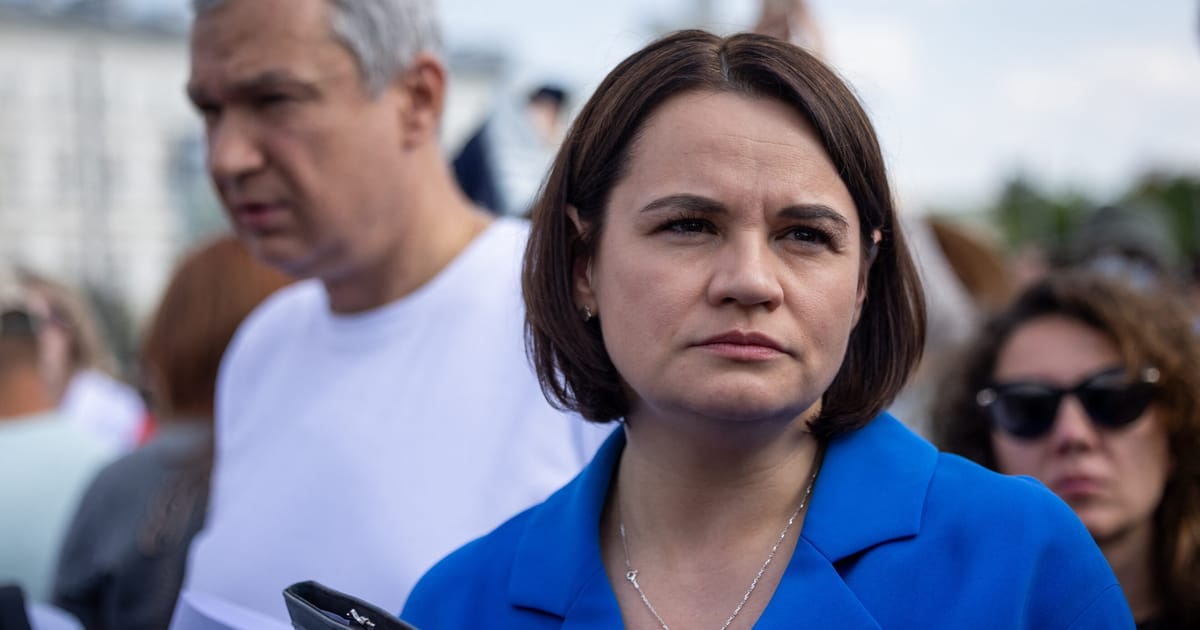 Que Trump soit Trump pour sauver les Biélorusses emprisonnés, dit le chef de l'opposition