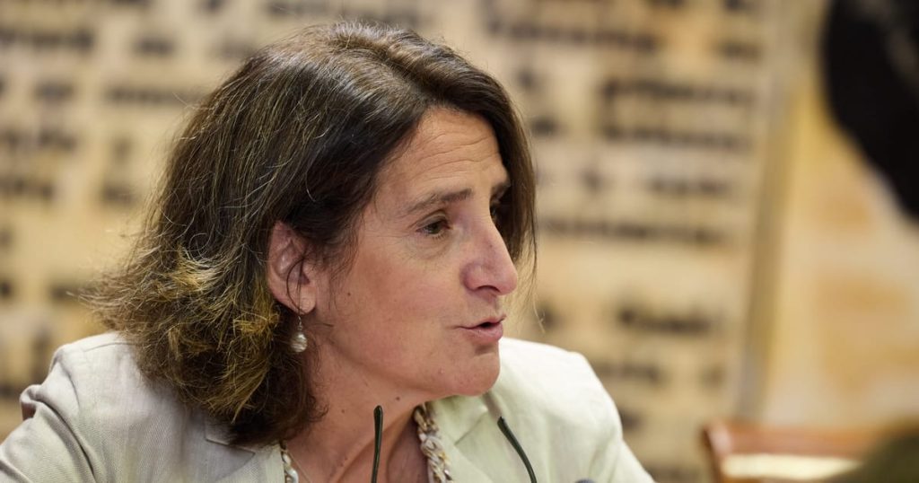 Ribera dit qu'elle a décidé de gérer une amende Google de 3 milliards d'euros, la réclamation de la Commission contredite