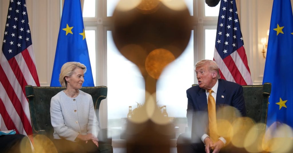 6 sur 10 Européens disent que von der Leyen devrait quitter après l'accord commercial avec Trump, les conclusions d'enquête