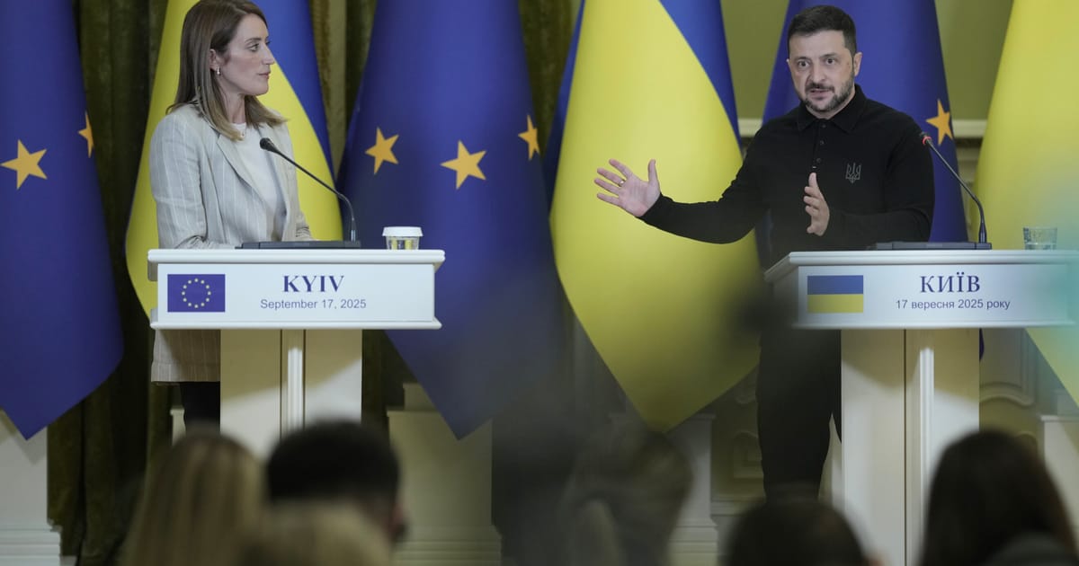 Adhésion à l'UE Une forme de garantie de sécurité, le chef du Parlement dit à Zelenskyy