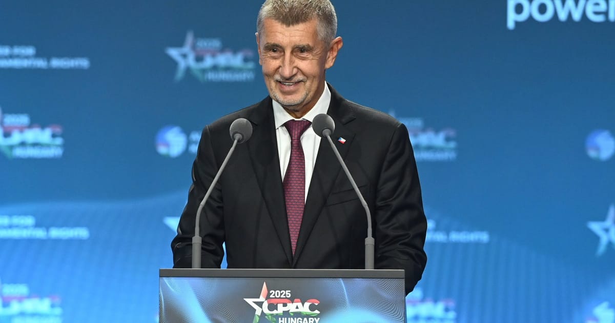 Élection tchèque Leprunner Babiš a frappé la tête avec une béquille