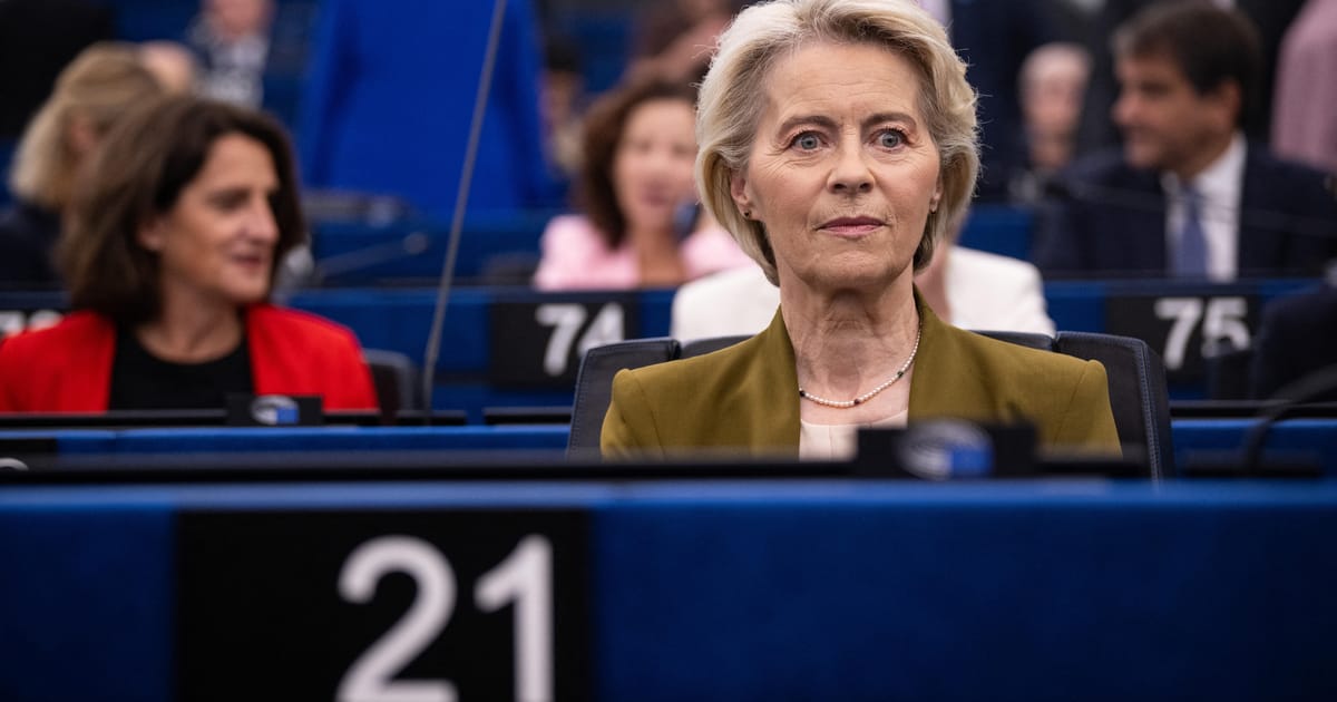 Extrême droite et loin à gauche au Parlement de l'UE pour déposer des mouvements séparés de von der Leyen sans confiance à minuit