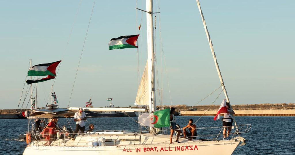 Gaza Aid de Greta Thunberg Flotilla Swarmed par des drones israéliens, dit l'équipage