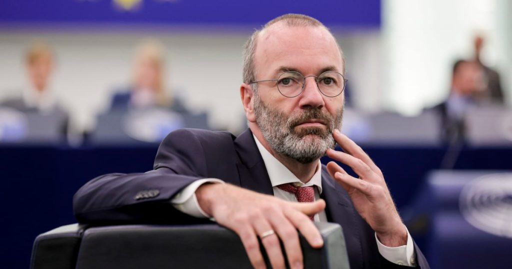 L'Europe est trop faible pour contrer Trump, explique le chef conservateur Weber