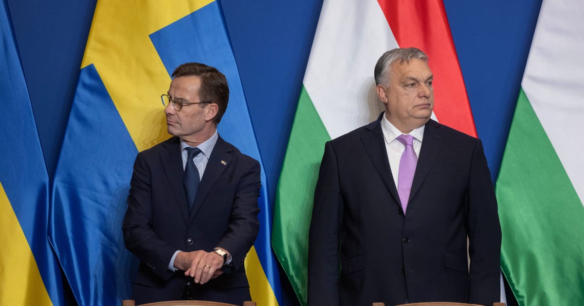 La Suède accuse Orbán de «mensonges scandaleux» sur le système judiciaire