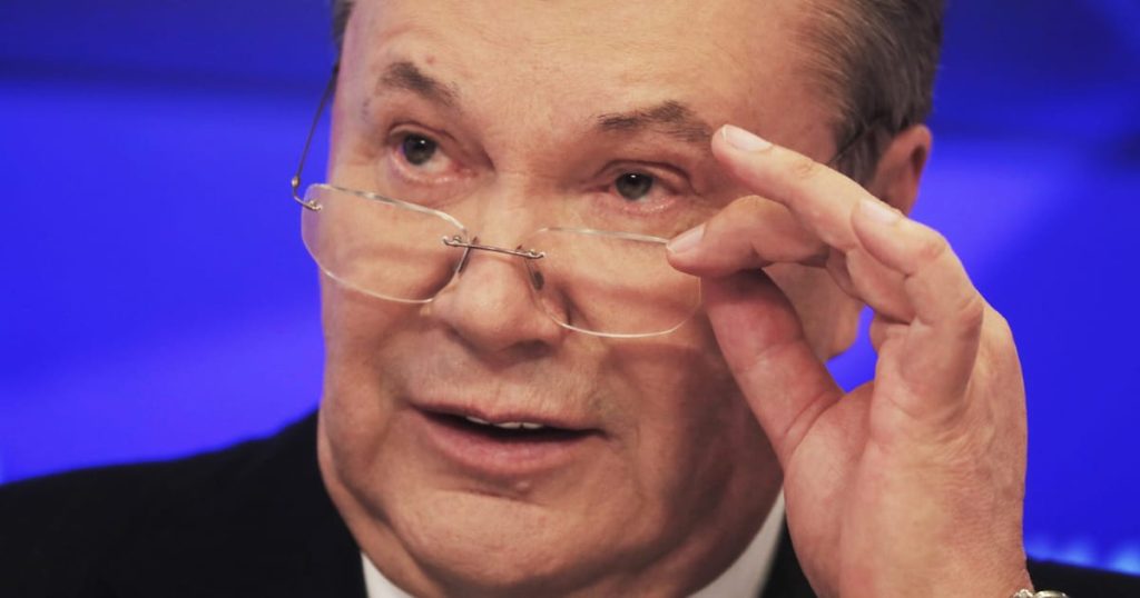 L'ancien président ukrainien Yanukovych perd une lutte contre les tribunaux contre les sanctions de l'UE