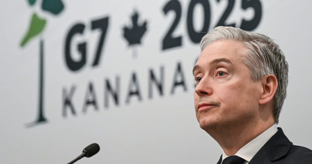 Le G7 a besoin d'une action «décisive» pour mettre fin à la guerre ukrainienne, dit le ministre canadien de la finance