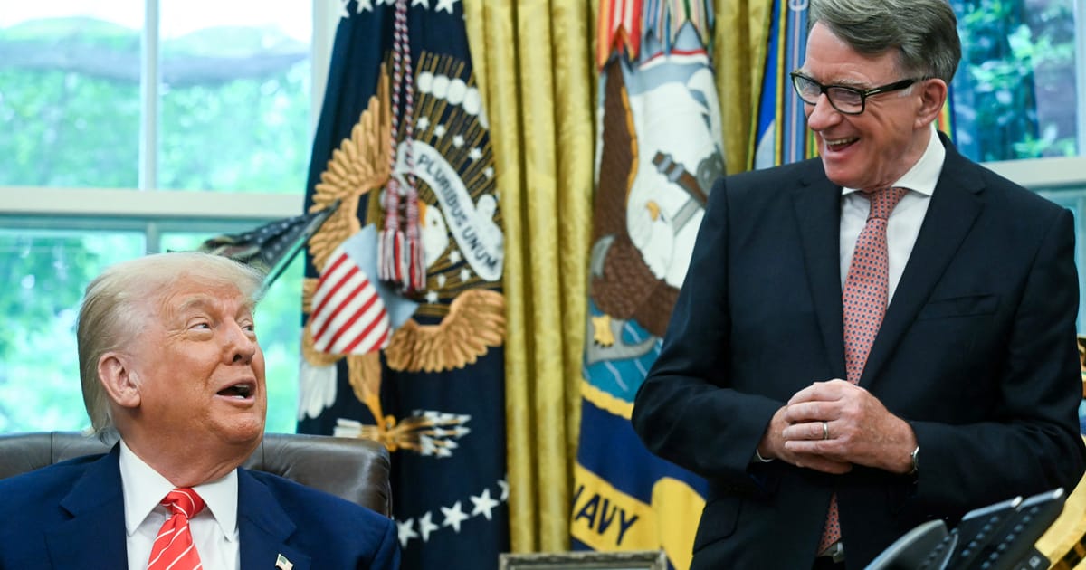 Peter Mandelson? Je ne le connais pas, affirme Donald Trump