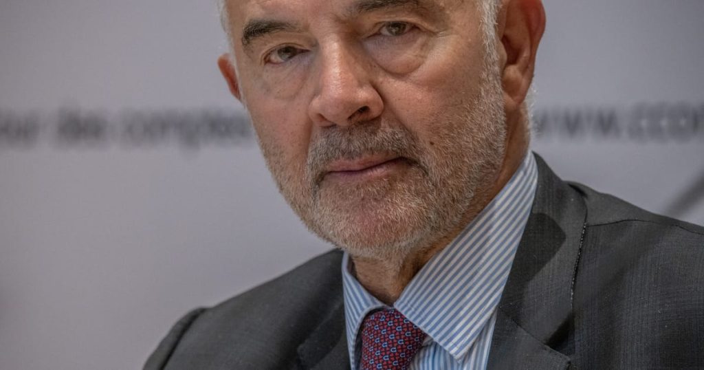 Pierre Moscovici quitter tôt la cour des auditeurs française