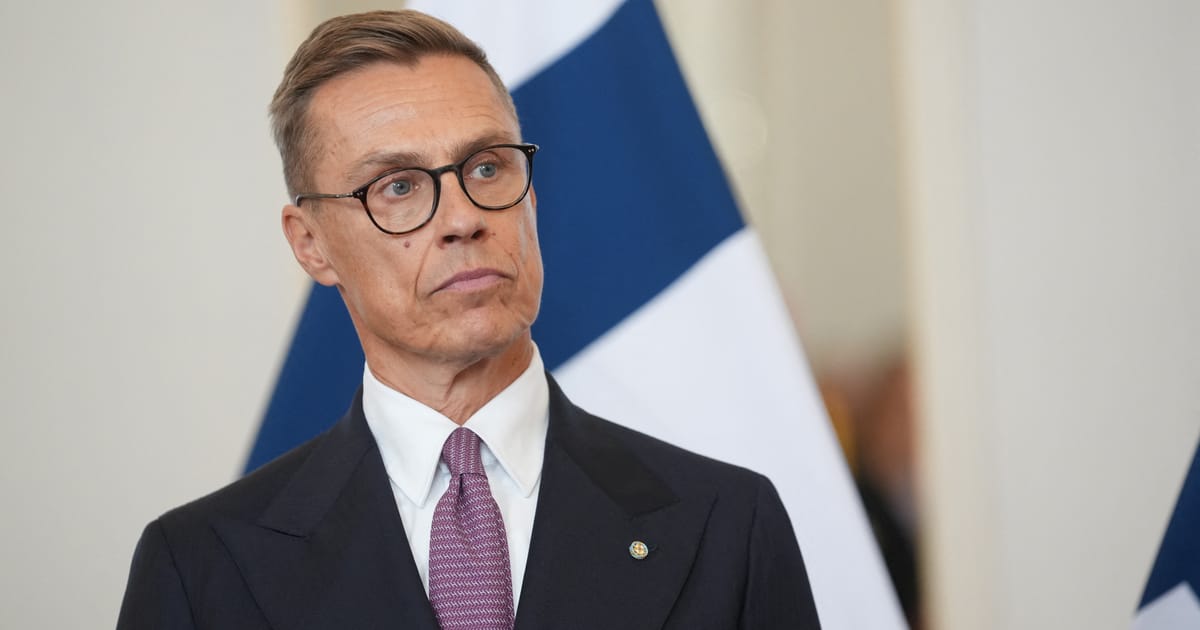 Trump déménage pour frapper Poutine avec un `` chauffeur '', explique Alexander Stubb en Finlande