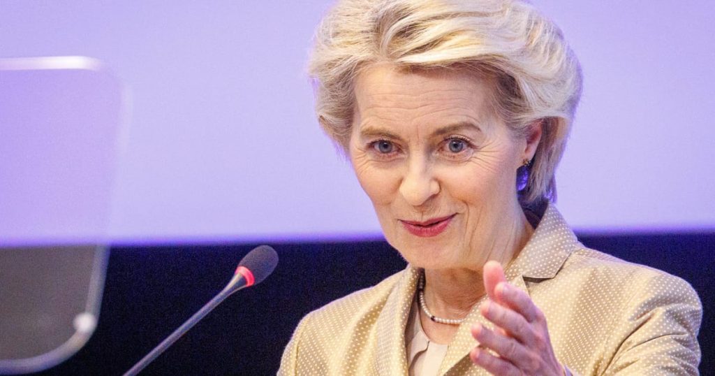 Von der Leyen Moues de non-conflits prévues pour début octobre
