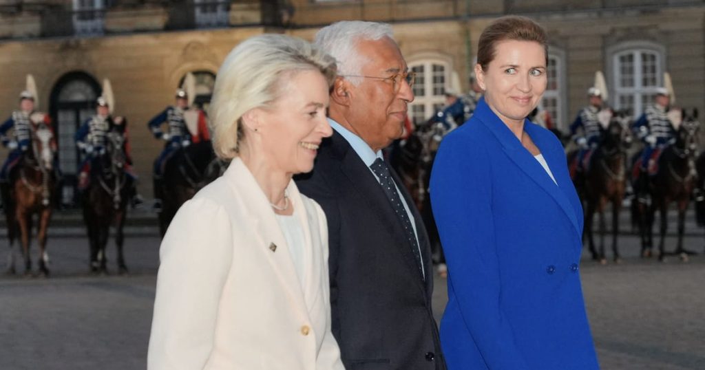 Von der Leyen et Costa Psychodraa les voit lutter à Copenhague