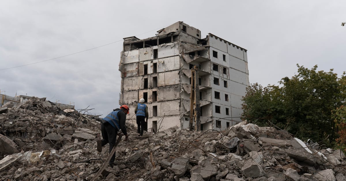 L'Ukraine a du mal à trouver des maisons pour des millions de réfugiés