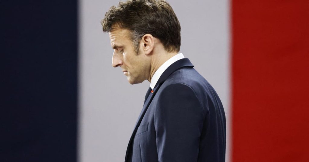 Le soleil se couche sur Macron, le visionnaire en chef de l'Europe