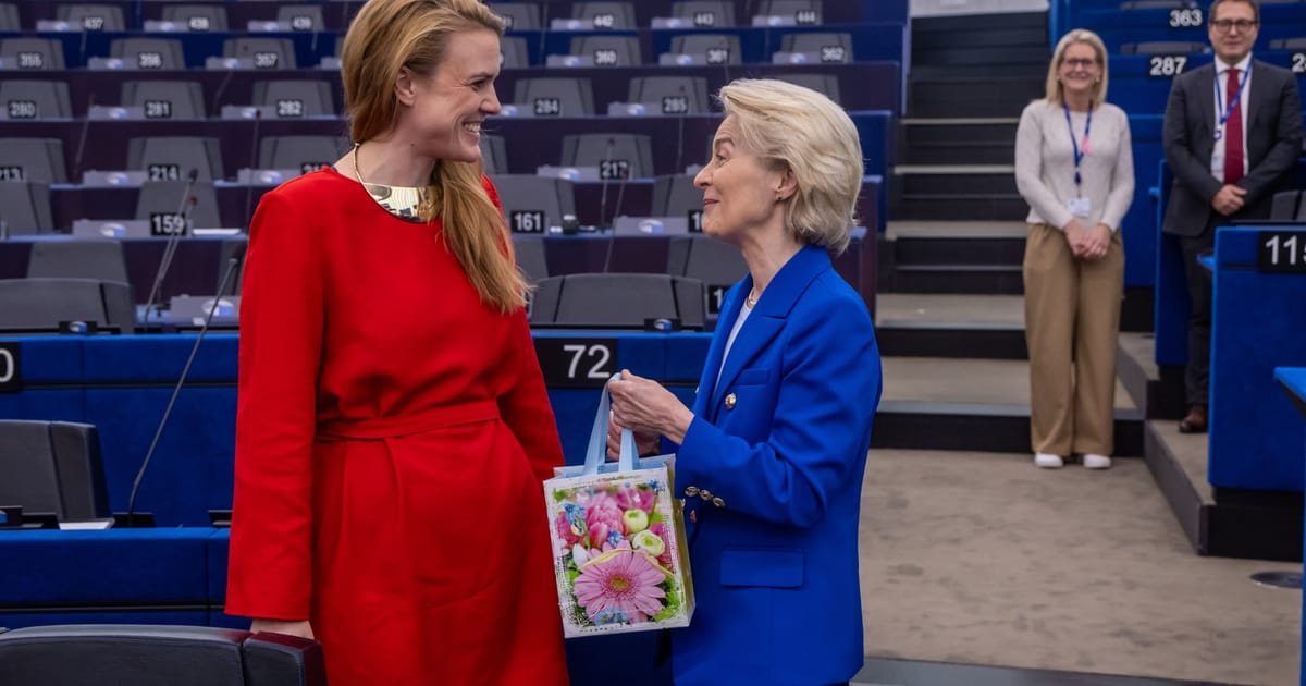 Choco Diplomatie: Green Lawmaker Offrir à von der Leyen Doux d'anniversaire cadeau