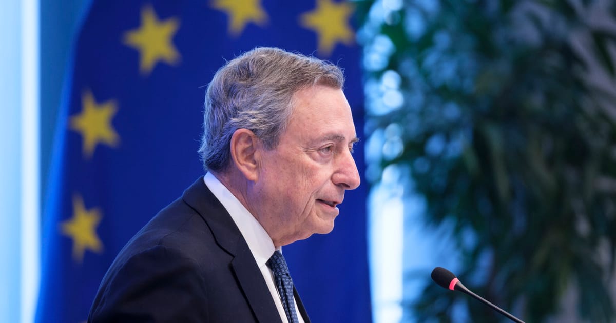 Draghi prône un « fédéralisme pragmatique » pour sortir l'Europe de sa situation difficile
