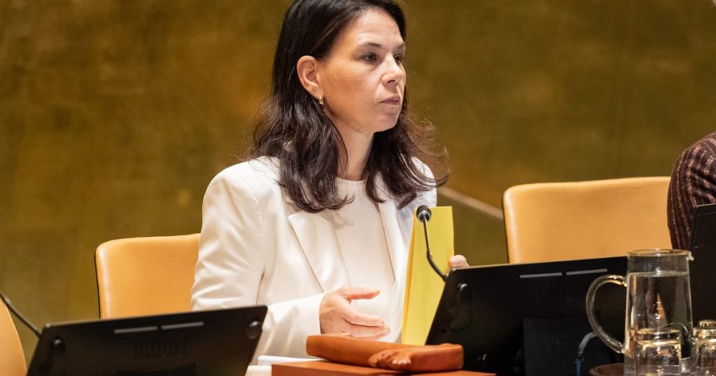 Il est temps de réformer le Conseil de sécurité de l'ONU, estime Annalena Baerbock