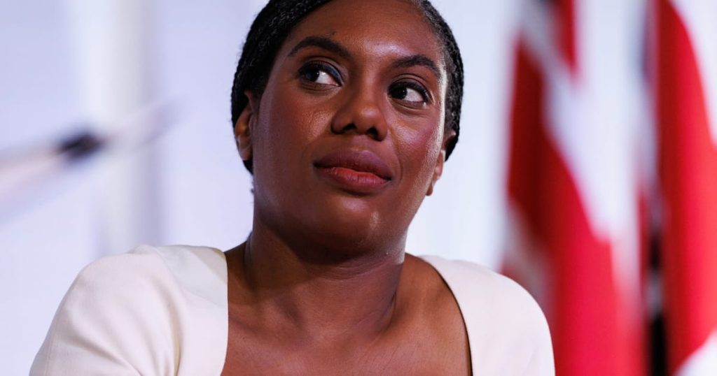 Je tourne autour d'un atout en détresse ", dit Kemi Badenoch