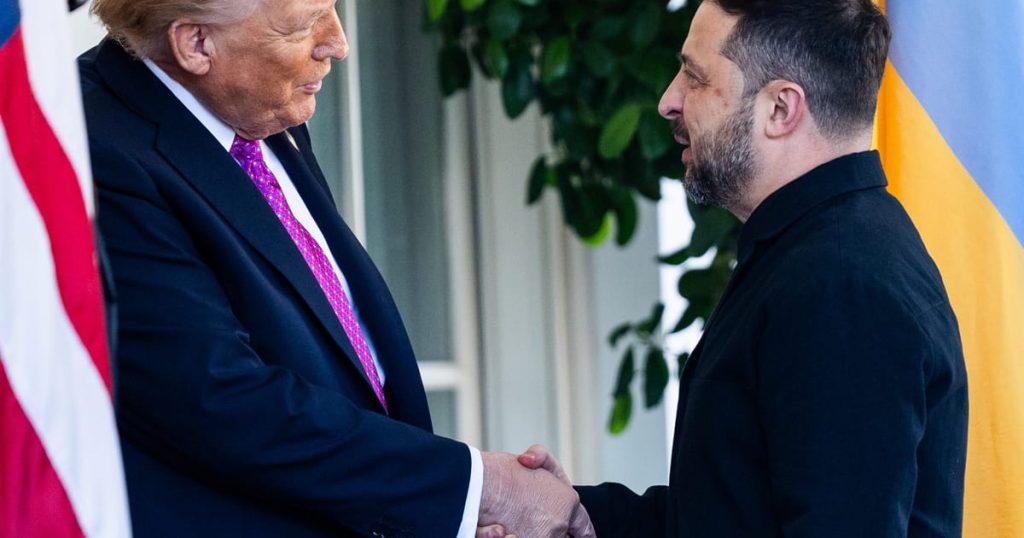 L’Ukraine alliée de Trump : oui au gel de la ligne, non au changement des frontières