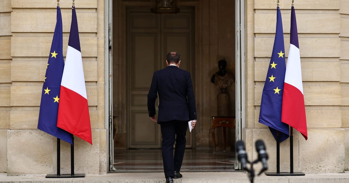 La chute du gouvernement de 14 heures de la France